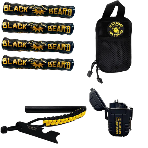 Black Beard Fire Starters Ultimate Fire Kit