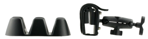 Rugged Gear Swing Arm Holder Black Metal