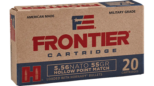 Frontier Cartridge Match 5.56 NATO Ammo 55gr HP 20 Rounds - FR240