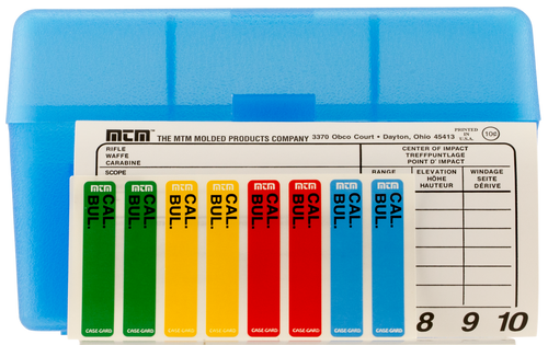 MTM Case-Gard Case-Gard R-50 Multi-Caliber Clear Blue