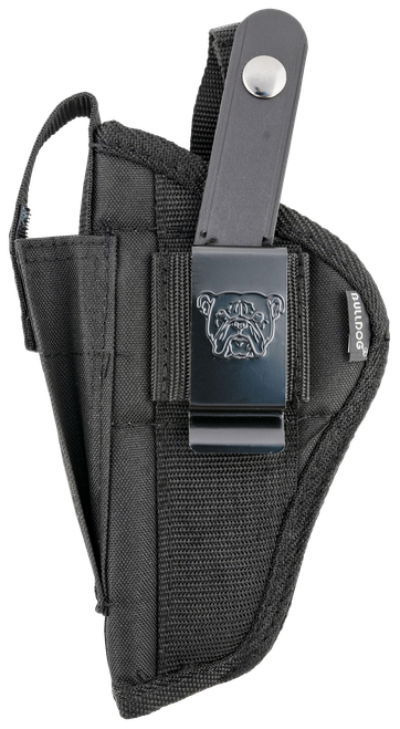 Bulldog Extreme OWB Black Nylon Belt Loop/Clip Fits Glock 20/21 3.50-5" Barrel Ambidextrous