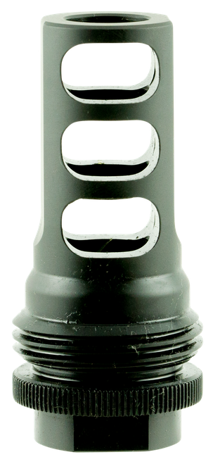 SilencerCo ASR Muzzle Brake Black Steel with 5/8"-32 tpi Threads for 458 Cal