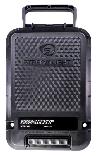 Streamlight SpeedLocker Black High-Impact Polypropylene