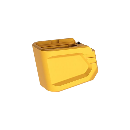 Tyrant CNC Magazine Extension Fits Glock 19/23 Gen 4/5 Gold Aerospace Grade - TDG19MAGEXGLD