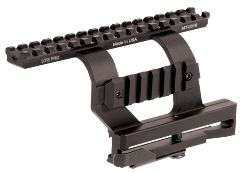 UTG Pro Quick-Detachable AK Side Mount Black