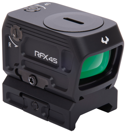 Viridian RFX45 Black 1 x 24 MM x 15.5 MM 5 MOA Green Dot Acro/Picatinny Low - 9810059