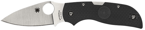 Spyderco Chaparral Lightweight 2.80" Folding Drop Point Plain Gray Satin CTS - C152PGY