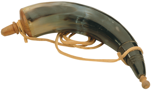 Traditions Authentic Powder Horn with Sling and