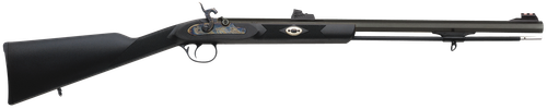 Traditions Deerhunter 50 Cal Percussion 24" Blued Octagon Barrel Black Synthetic Stock