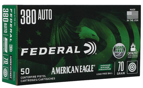 Federal American Eagle Indoor Range Training 380ACP