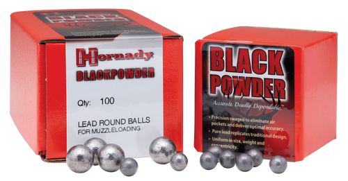 Hornady Black Powder Lead Balls 40 S&W