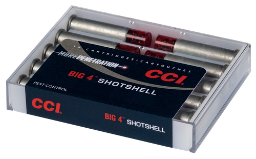 CCI Big 4 Shotshell 44Rem Magazine/44S&W Spl 110gr #4Shot 10 Per Box/20 Case