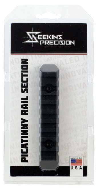 Seekins Precision M-LOK Rail Section 9 Slots Black Anodized