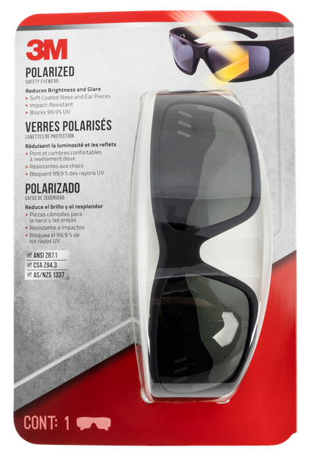 Peltor VDC Adult Black Lens Black Frame