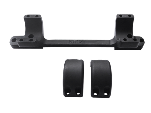 DNZ Game Reaper-Remington Scope Mount/Ring Combo Matte Black 30mm
