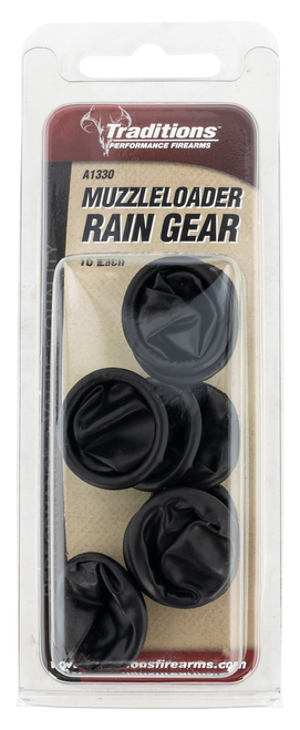 Traditions Muzzleloader Rain Gear Black 10 Pack