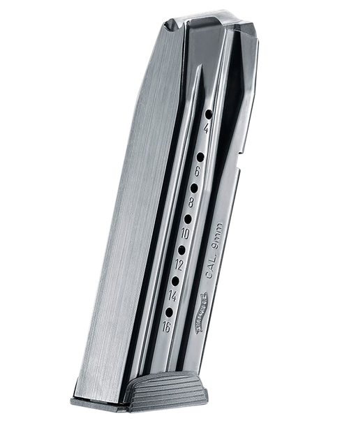 Walther Creed/PPX 9mm 16rd Magazine, Black - 2814245