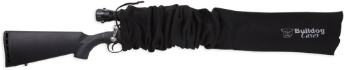 Bulldog Gun Sock 52" Oversized Scoped Rifle Moisture Resistant Black - BD152