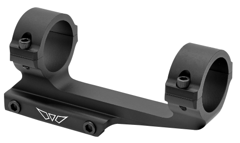 Warne MSR Scope Mount/Ring Combo Matte Black