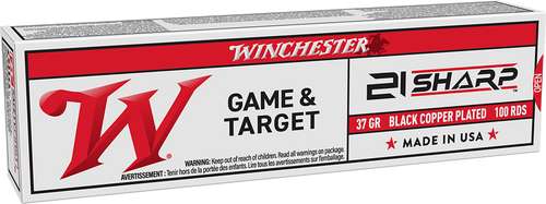 Winchester Ammo USA 21Sharp 37gr Black Copper