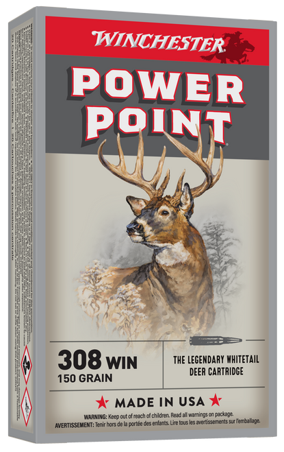 Winchester Ammo Power-Point 308Win 150gr 20 Per