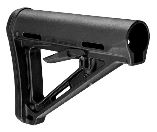 Magpul MAG400-BLK MOE Carbine Stock Black Synthetic for AR-15 M16 M4 Mil-Spec Tube Not Included)