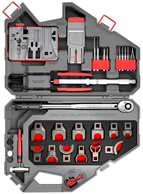 Real Avid Armorer's Master Kit Pro Gray/Red