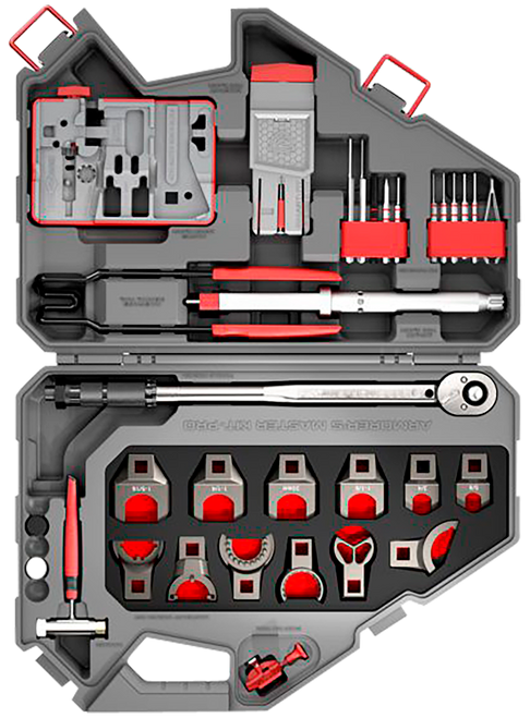 Real Avid Armorer's Master Kit Pro Gray/Red