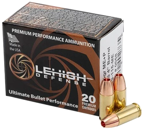 Wilson Combat 9mm Luger +P Ammo 115gr 20 Rounds - LA9115ME