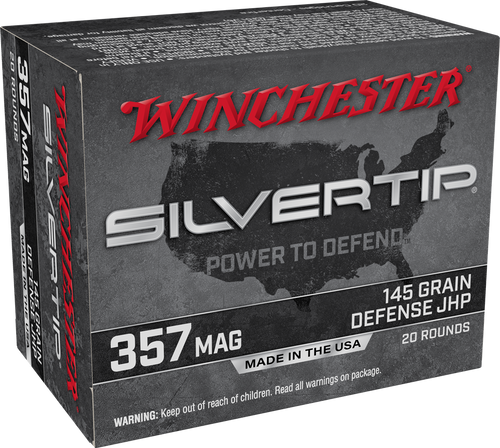 Winchester Ammo Silvertip 357Mag 145gr Silvertip Jacket