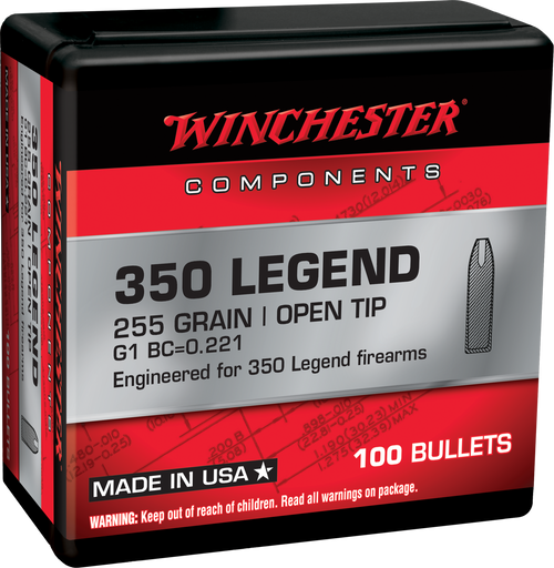 Winchester Ammo 350Legend 255gr Open Tip 100