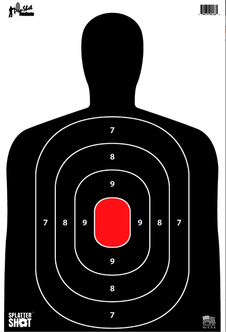 Pro-Shot SplatterShot Hanging Heavy Paper 12" x