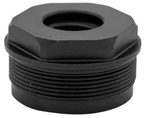 Huxwrx 1984 Direct Thread Adapter Fits 5/8"x24 Steel Black Nitride