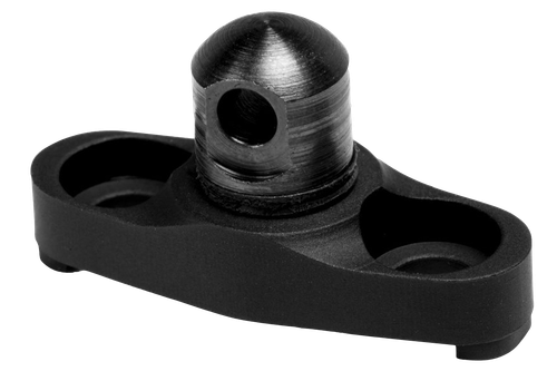 GrovTec US Inc Flanged Stud Mount M-LOK Black Anodized 6061 Aluminum
