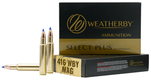 Weatherby Select Plus 416WthbyMag 350gr Barnes Tipped