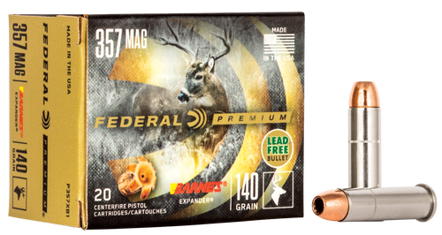 Federal Premium 357Mag 140gr Barnes Expander BRX