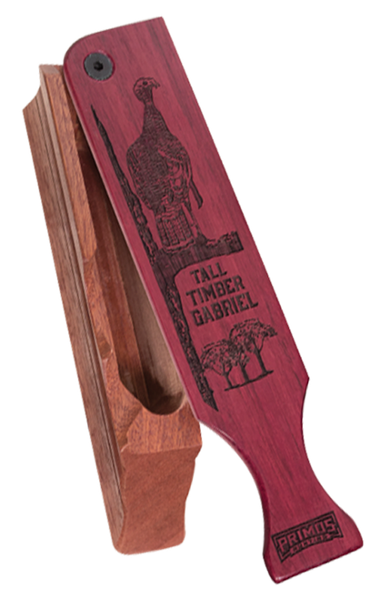 Primos Tall Timber Gabriel Box Call Attracts Turkeys Natural Wood - 2915