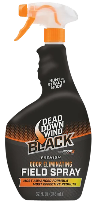 Dead Down Wind Black Premium Field Spray Odor Eliminator 32oz Trigger - 137320