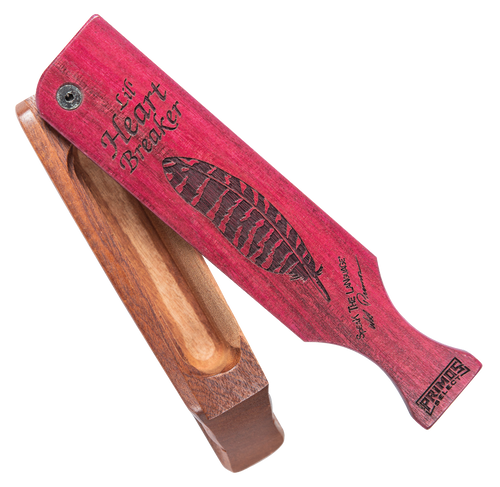 Primos Lil' Heartbreaker Box Call Natural/Purple Mahogany