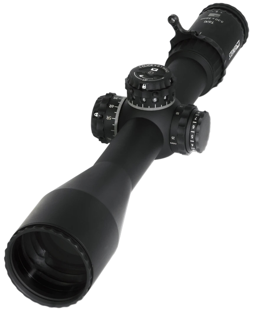 Steiner T6Xi Black 5-30x56mm 34mm Tube Illuminated SCR2 MIL Reticle Features Throw Lever