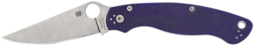 Spyderco Military 2 4" Folding Plain Satin