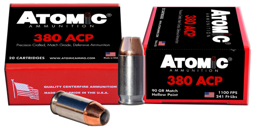 Atomic Ammunition 00 Pistol Precision Craft 380ACP