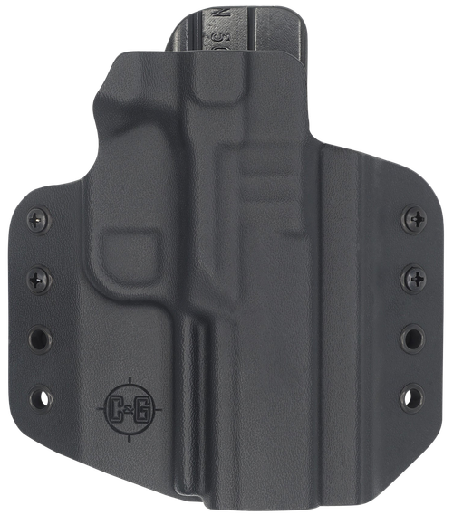 C&g Holsters Covert OWB Black Kydex Belt Loop Fits FN 509/T Right Hand - 1696100