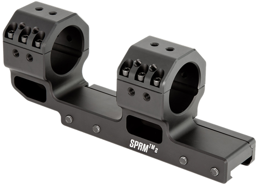 Griffin Armament Cantilever Mount Black 6061 T-6 Aluminum 30mm Tube 15 MOA - GSMC1.425H30MM