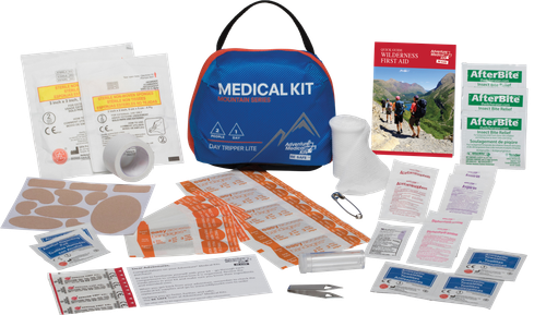 Adventure Medical Kits Mountain Day Tripper Lite Kit Treats Injuries/Illnesses - 01001000