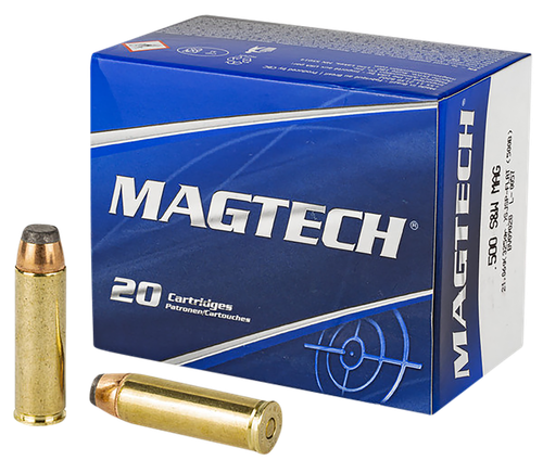 Magtech Range/Training 500S&WMag 325gr Semi Jacketed Soft Point Flat 20 Per Box/25 Case