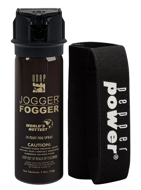 Udap Jogger Fogger Pepper Spray OC 10 ft Range 1.90oz - 3PWH
