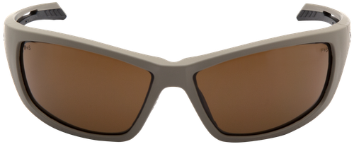 Pyramex Howitzer Glasses Bronze Lens Anti-Fog Tan Frame