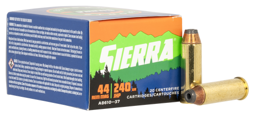 Sierra Outdoor Master 44RemMag 240gr Jacketed Hollow
