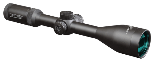 Konus KonusPro EVO Black 3-12x50mm 1" Tube Dual Illuminated Red/Blue 30/30 Engraved Floating Cross Reticle